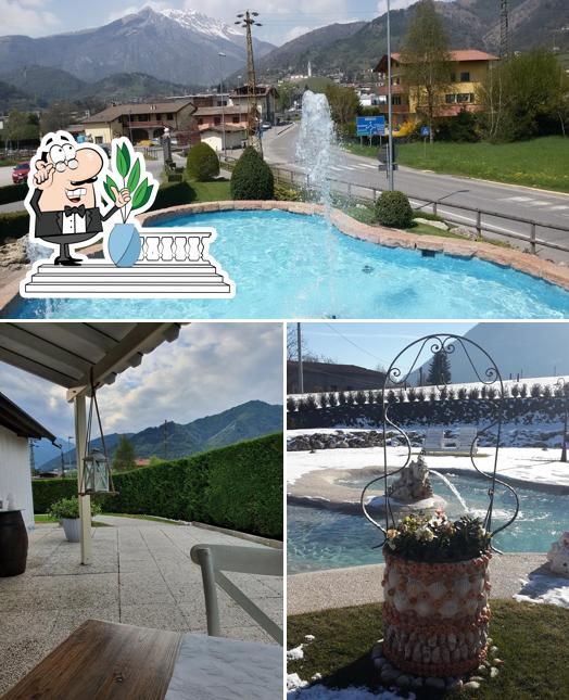 Gli esterni di Hotel ristorante La Bussola