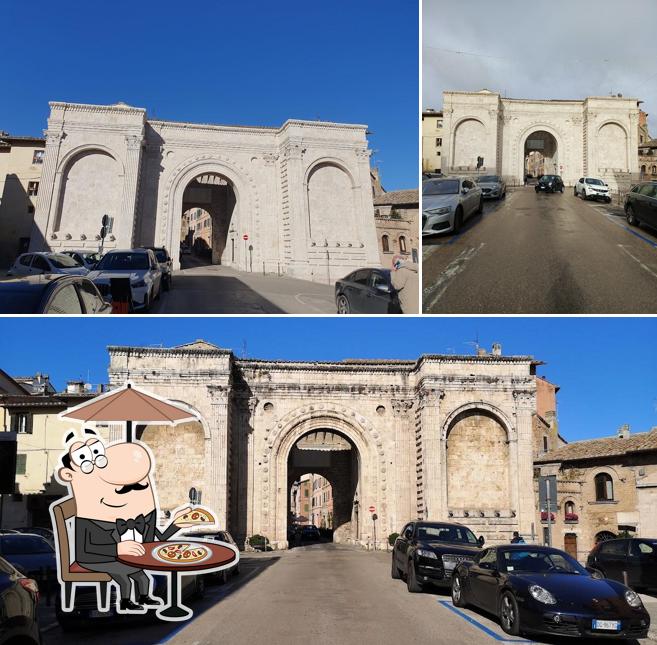 Guarda gli esterni di La Romantica Pizzeria - Borgo XX Giugno, 9, PG