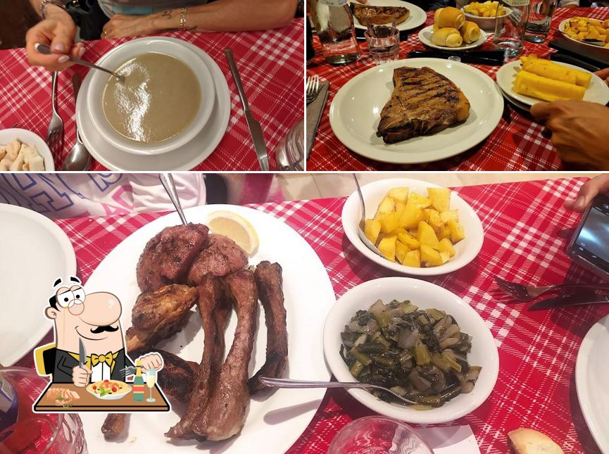 Platti al Trattoria da Agnese