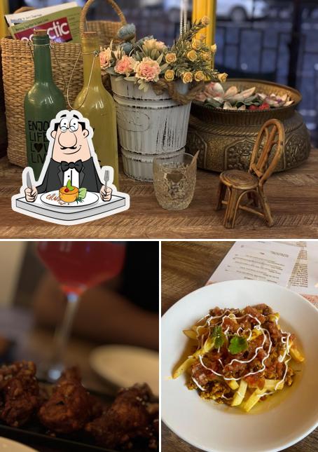 Food at Yellow Cup Bistro