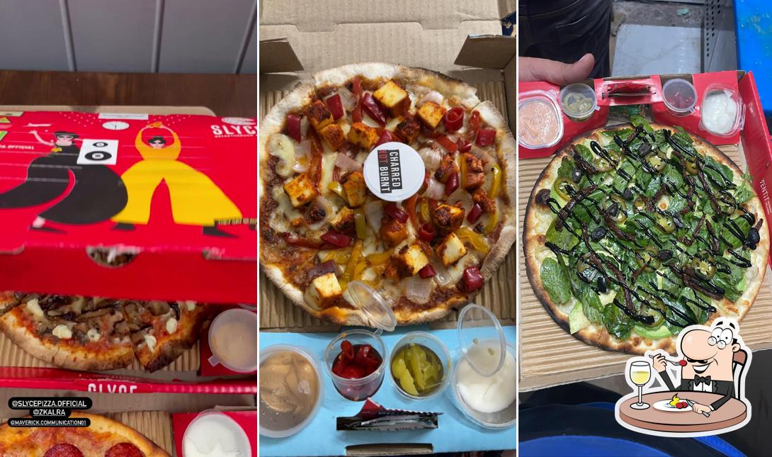 Food at Slyce Pizza Nathupur Road