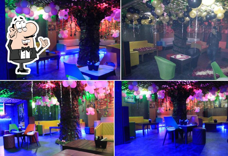 The interior of The Hide Out Cafe & Lounge