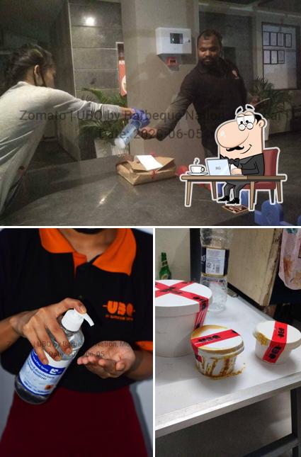 The interior of UBQ-Meals,Thalis & Bowls