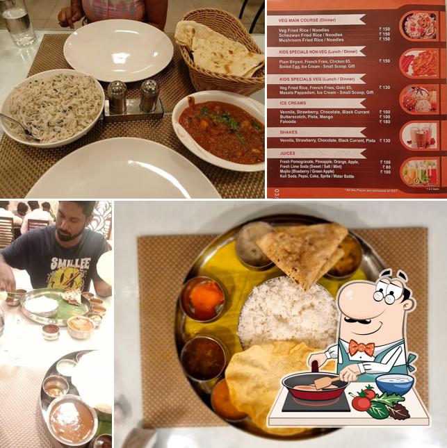 Chicken curry at VFoods Restaurant