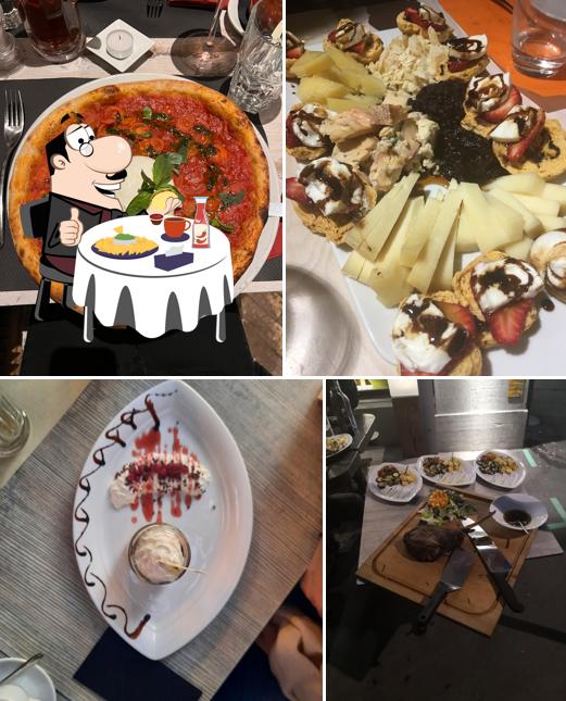 Piatto di formaggi al Da Rina