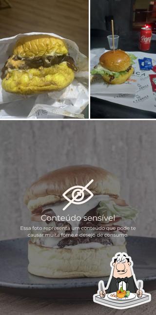 Platos en A Fábrica Hamburgueria Artesanal