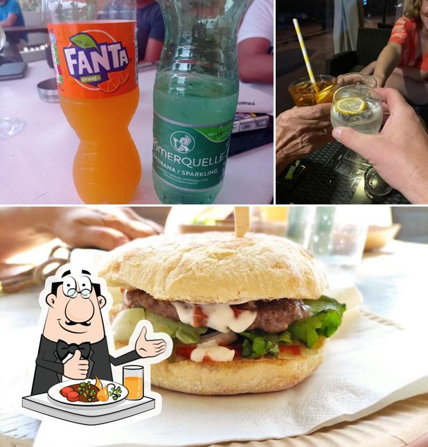Cibo al Beach bar Soline