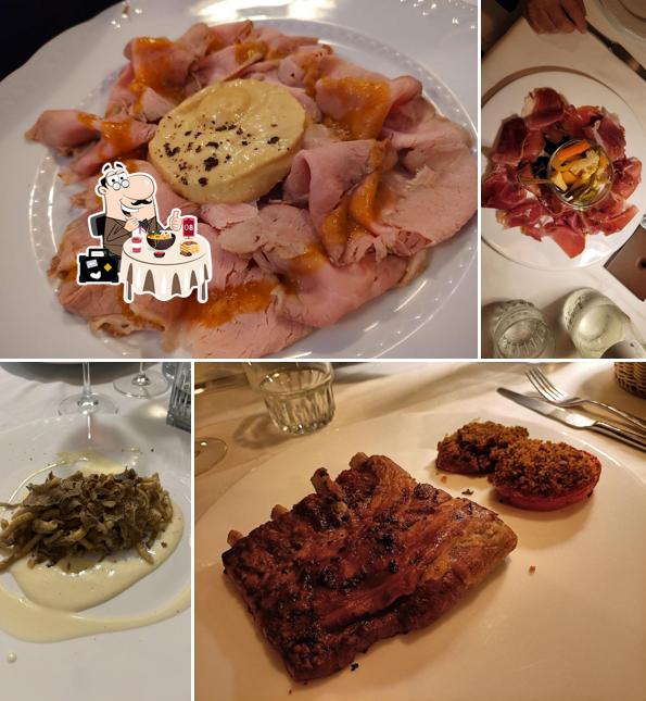 Platti al Osteria Santa Chiara