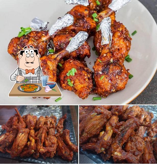 Chicken wings at Swad Restaurant