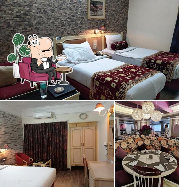 The interior of HOTEL SOVEREIGN (Pure Veg)