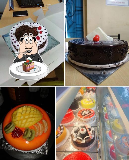 Chocolate cake at Balaji Cake shop