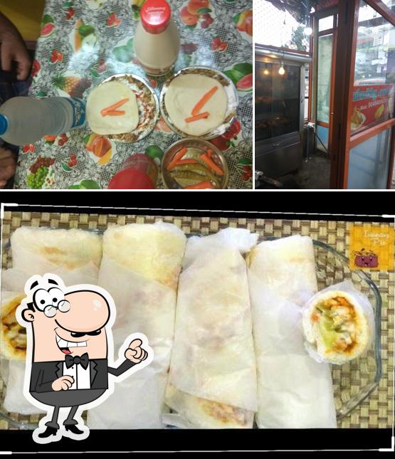 The interior of Bismilla Shawarma Shop