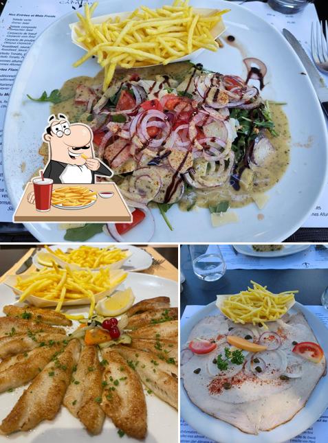 Patatine fritte al Restaurant La Capitainerie