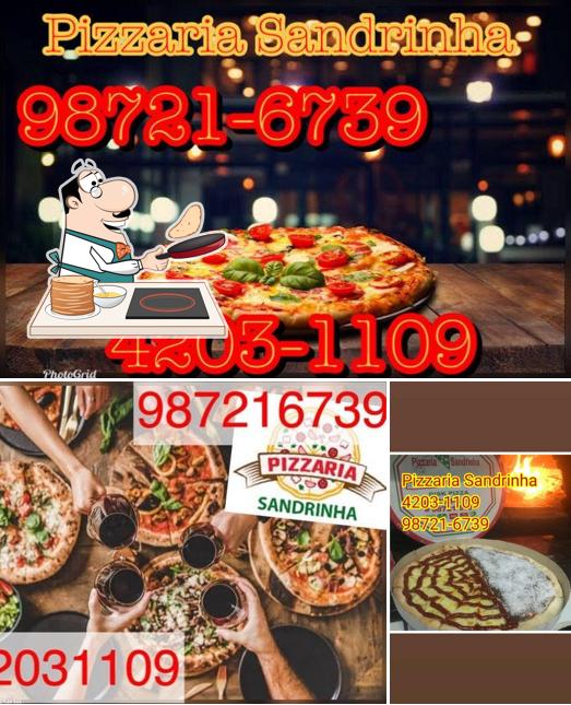 Panquecas em PIZZARIA SANDRINHA