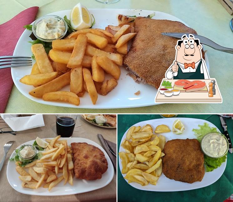 Fish and chips al Ristorante Gabi