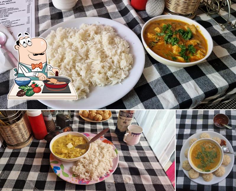 Chicken curry at S K Food Point