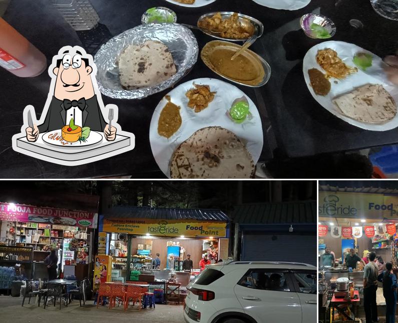 The image of food and exterior at Tasteride Food Point
