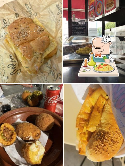 Cibo al Antica focacceria Ingrao