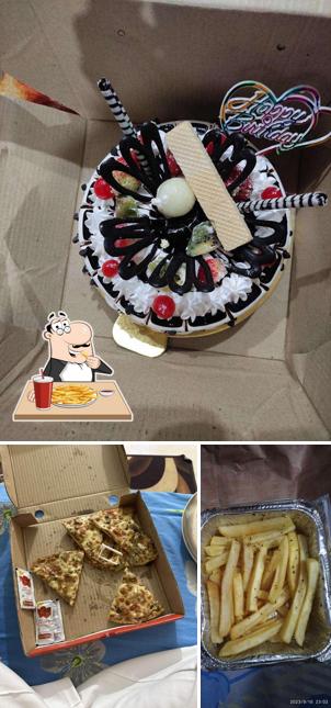 French fries at Katani Dhaba & Sweets In City Heart Kharar (Sweets Shop/ Family Restaurant/ Cake Shop/ Dhaba)