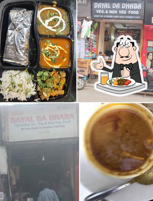 Meals at Dayal Da Dhaba