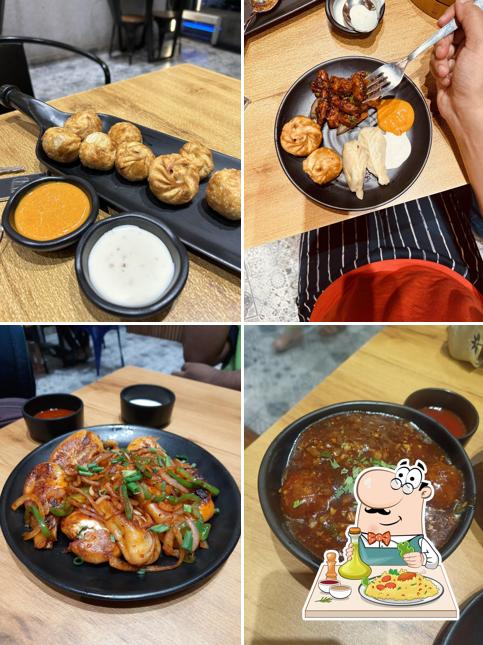 Food at Momo magic cafe - best momos in raipur
