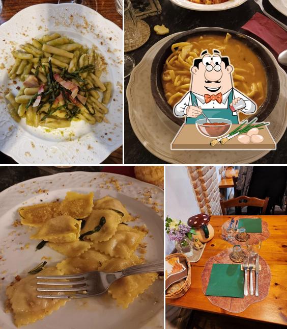 Ravioli al Ristorante @ Agriturismo La Locanda del Parco