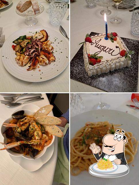 Spaghetti alla carbonara al Ristorante La Martinatica