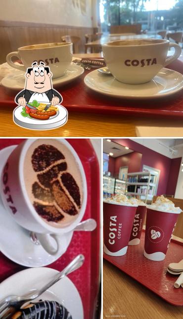 The restaurant's food and beverage