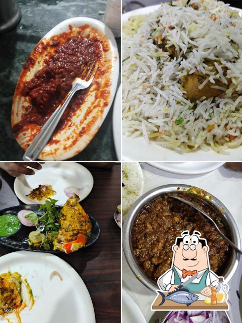 Grilled salmon at Hotel Noor