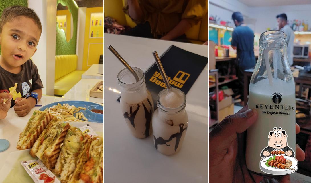 Meals at The Yellow Door Cafe