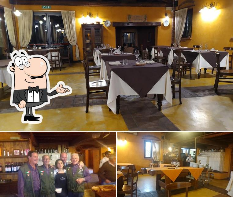 Gli interni di Trattoria Vecchia Fornace Srl