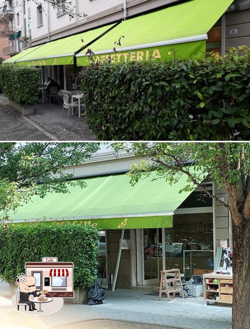 Gli esterni di Pasticceria Le Farfalle