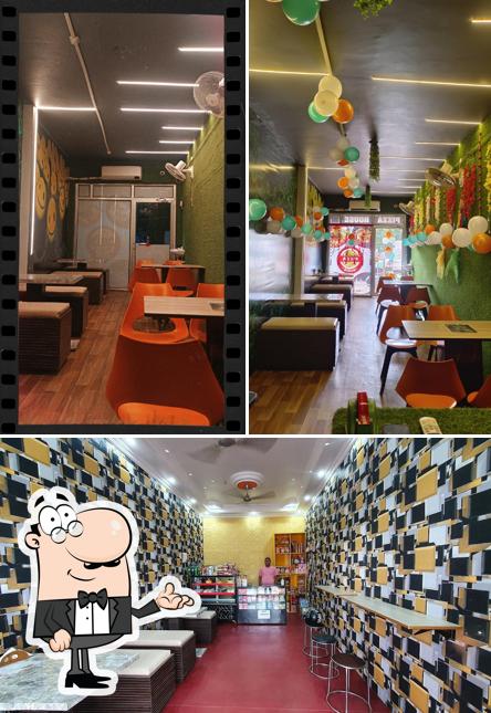 The interior of Pizza House