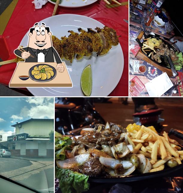 Gyoza em Espetaria Dallas