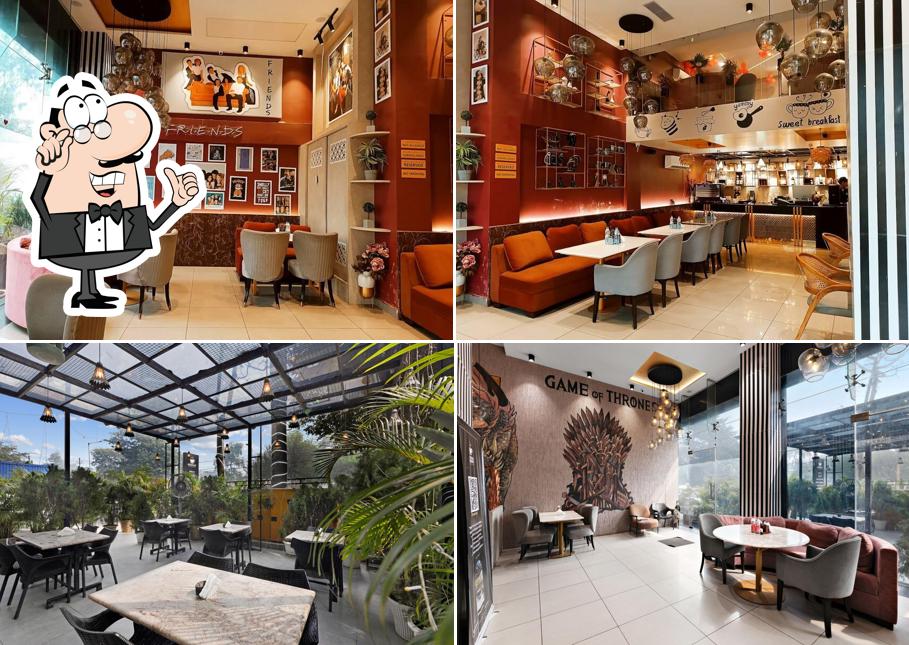 The interior of Imperial Hideout Cafe