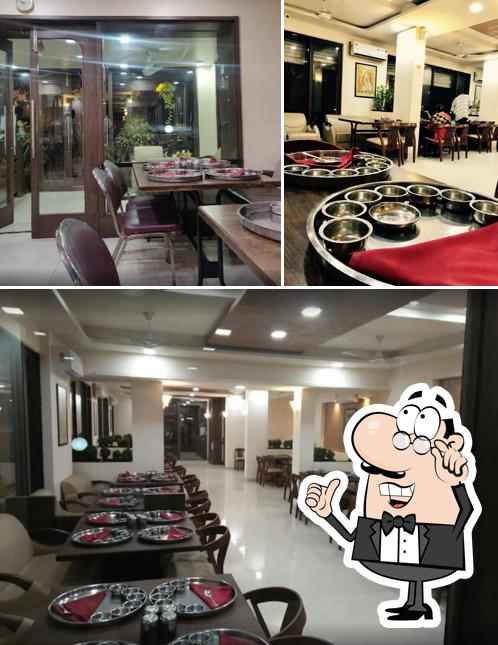 The interior of Purohit's Thali