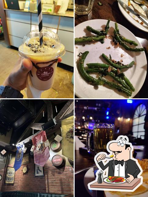 Food at The Irish Coffee