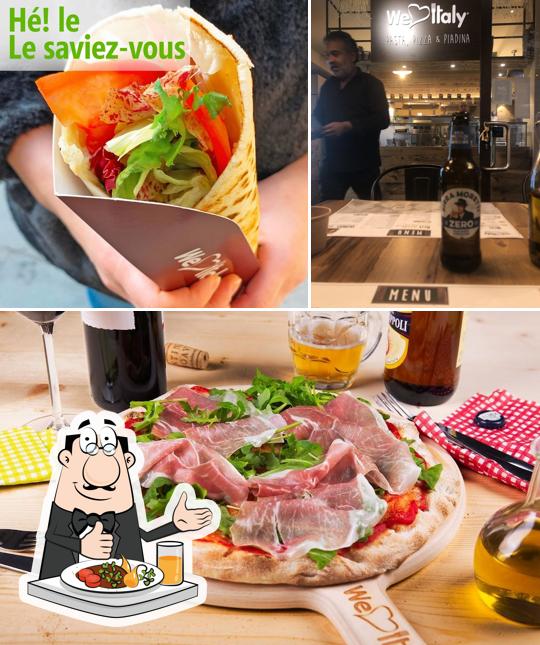 Tra le diverse cose da I Italy, pasta, pizza & piadina, Lausanne si possono trovare la cibo e bancone da bar