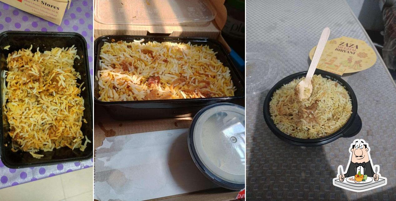Meals at Zaza Mughal Biryani