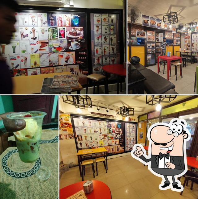 The interior of Arabian Tasty Cafe