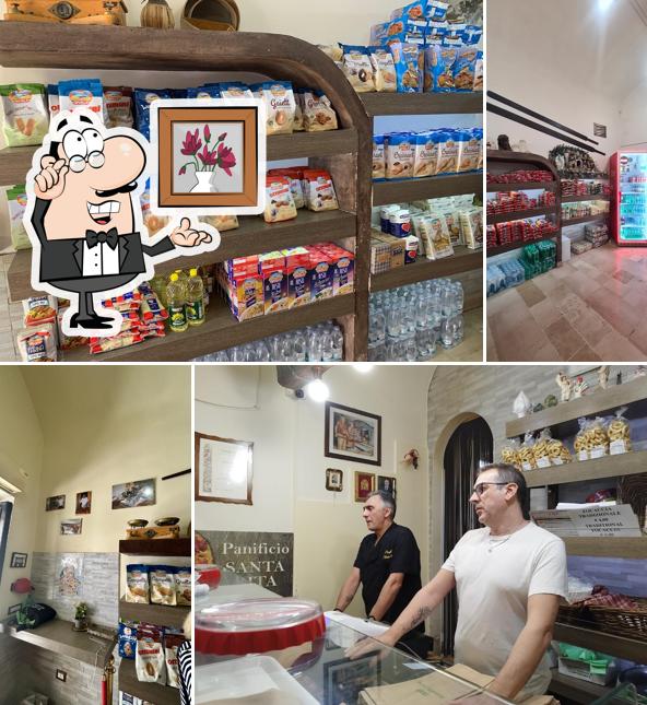 Gli interni di Panificio Santa Rita