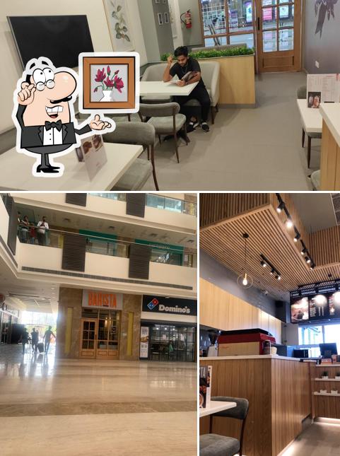 The interior of Barista - Eminent Mall