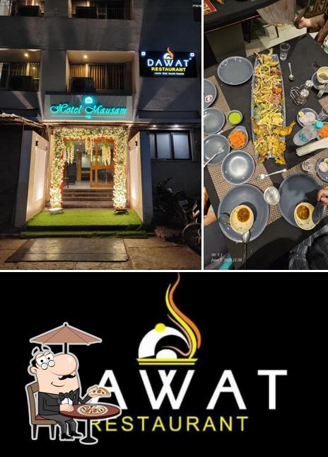 The exterior of Dawat Restaurant