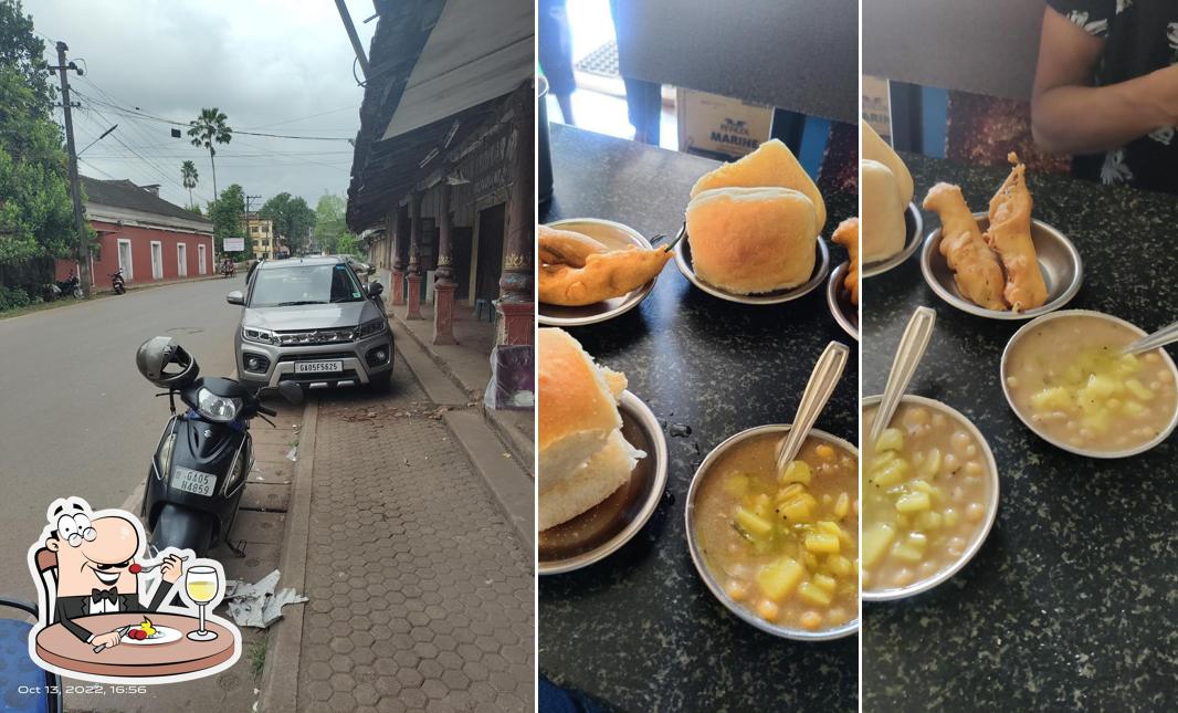 Food at Durga Cafe