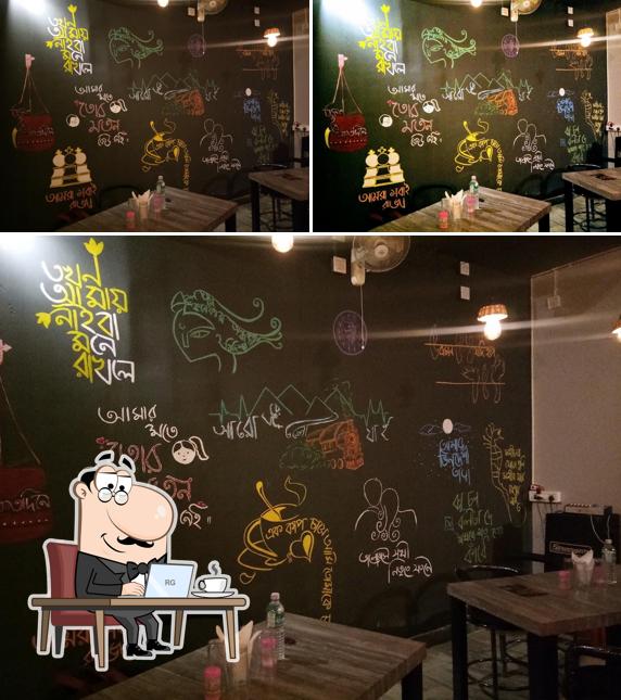 Among different things one can find interior and beverage at Majlish Cafe & Restaurant