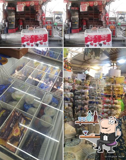 The interior of Bonny Softy Corner