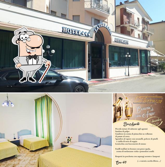 Goditi la vista dagli esterni di Hotel Ristorante La Terrazza