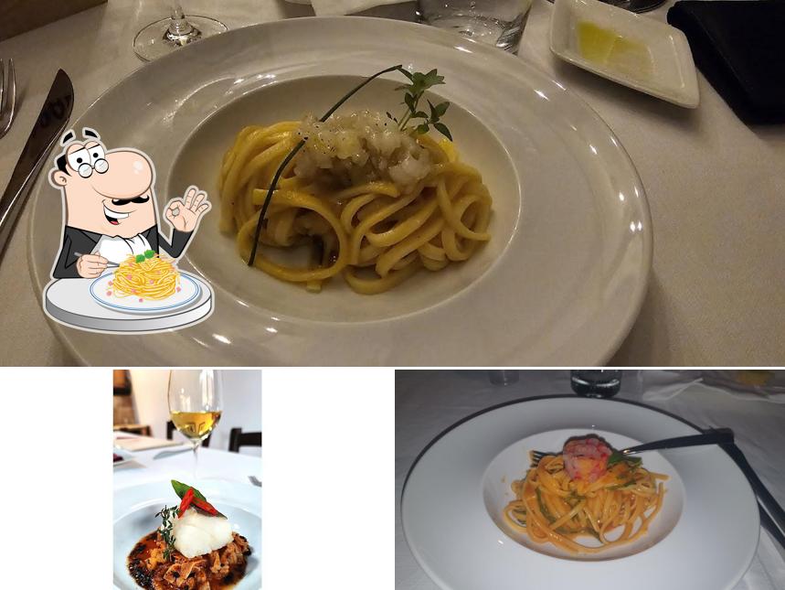 Spaghetti alla carbonara al Ristorante La Moresca