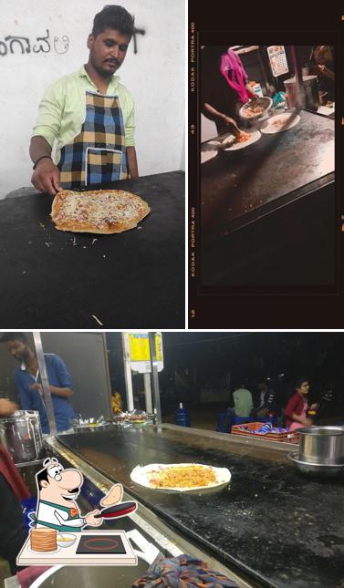 Pancakes at Vittal Dosa Center