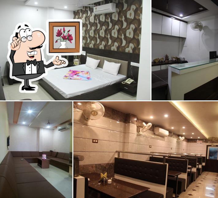 The interior of HOTEL AK